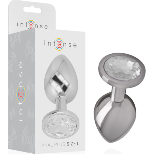 INTENSE Anal Plug with Diamond Jewel Size L