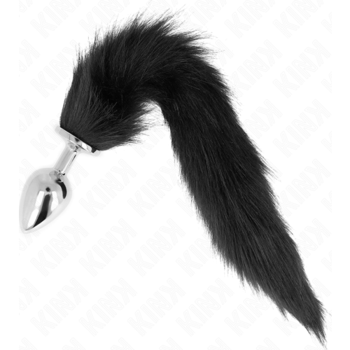 Anal Plug KINK Size L with Synthetic Tail