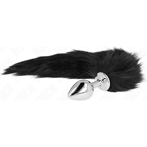 Anal Plug KINK Pleasure Plugs Size M with Synthetic Tail