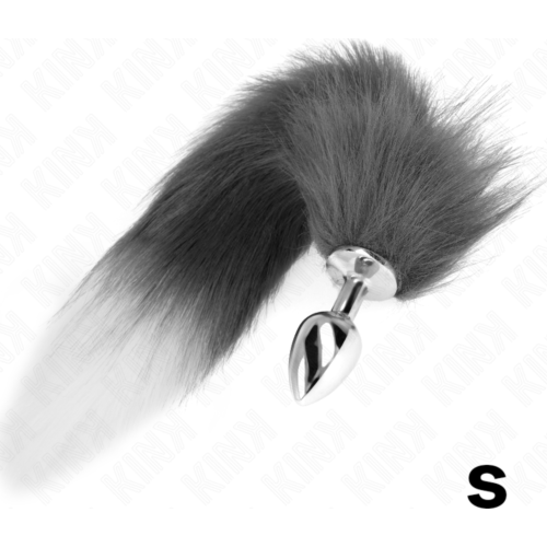 Anal Plug KINK Size S with Synthetic Tail