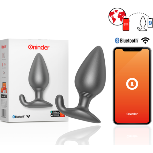 ONINDER RIO App Controlled Anal Plug for Intense Stimulation