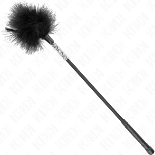 KINK Tickle Feathers with Rhinestone Handle 50 cm