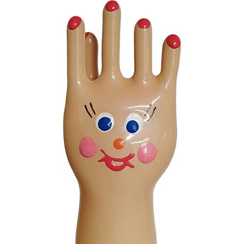 Novelty Condom CONDOMERIE Big Happy Hand XL - Hand-painted