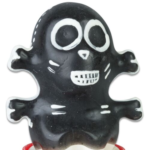 Novelty Condom CONDOMERIE Skull Black Model 1 Hand-Painted