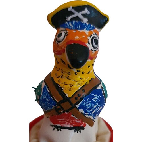 Novelty Condoms CONDOMERIE Captain Parrot Hand-Painted Art