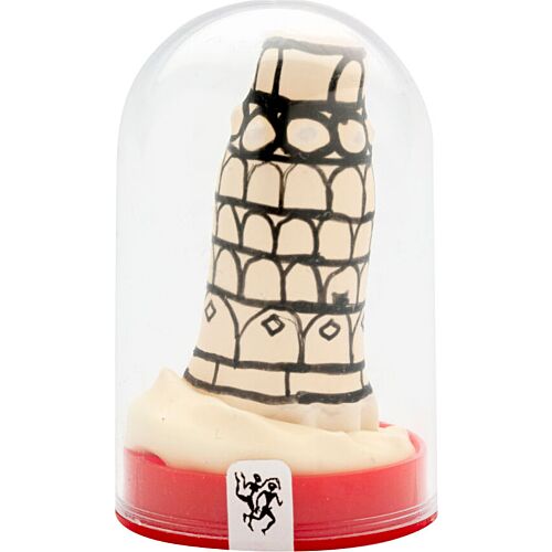 Novelty Condom CONDOMERIE Pisa Tower - Distinctive Hand-Painted Design