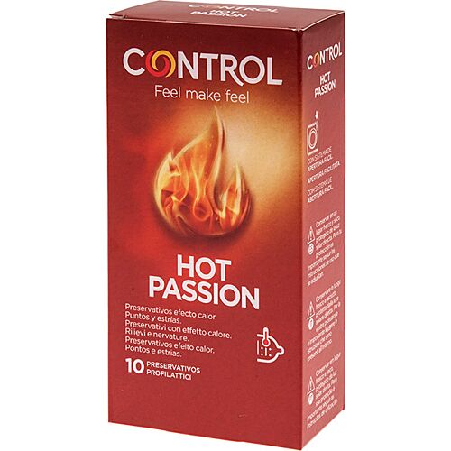 Control Hot Passion Condoms with Warming Effect