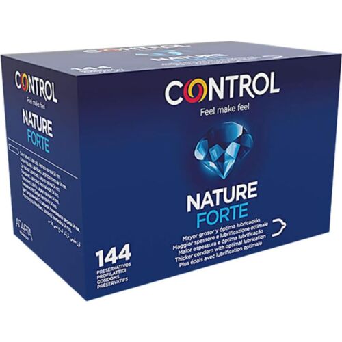 Control Nature Forte Condoms 144 Units - Ergonomic Adapta Shape