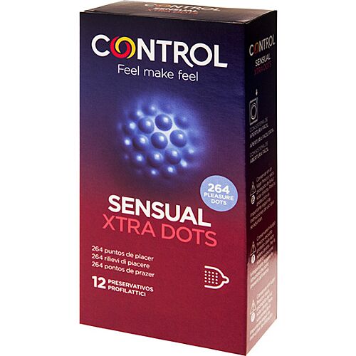 CONTROL CONDOMS XTRA DOTS Textured Condoms