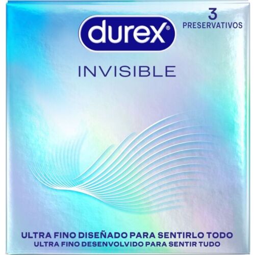 Durex Invisible Ultra Thin Condoms - Feel Everything