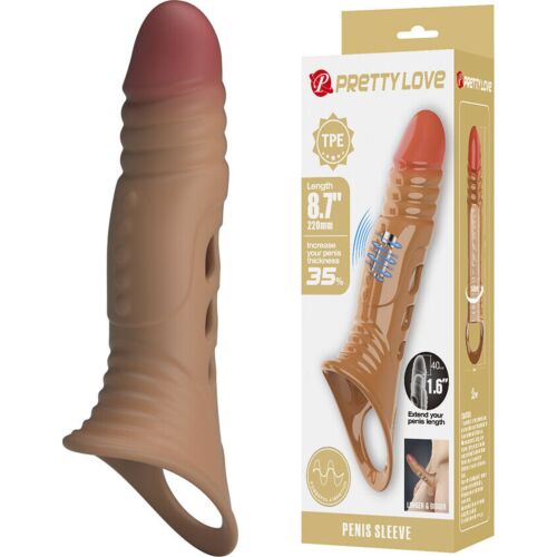Vibrating Penis Sleeve Pretty Love - Internal Vibrations