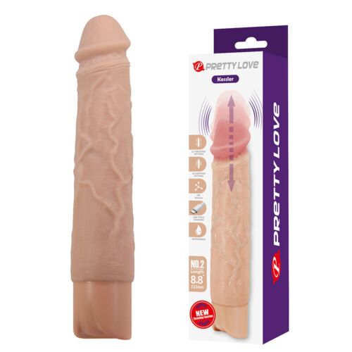 PRETTY LOVE KESSLER Realistic Vibrating Dildo