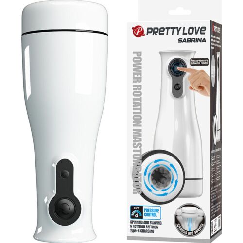Automatic Masturbator Pretty Love Sabrina with Pressure-Sensor Control