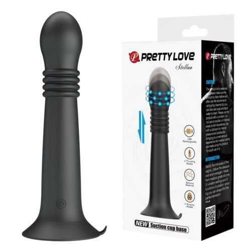HIGH TECH STELLA USB Rechargeable Rotating Thrusting Vibrator