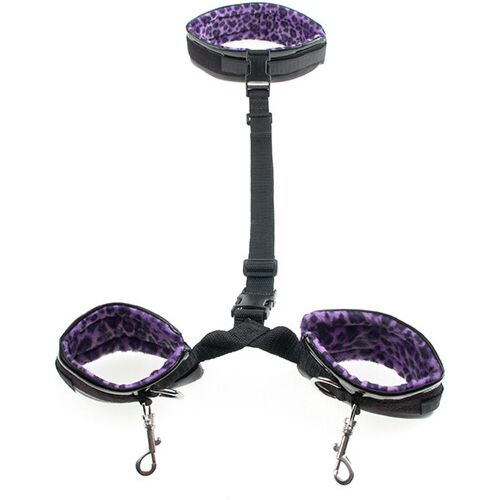 Bondage Kit Pipedream Purple Cheetah for Versatile Practices