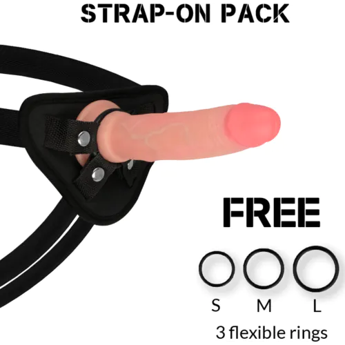 Dildo Rock Army Avenger 19 cm with Harness