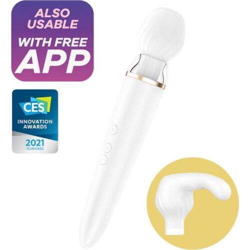 Wand Vibrator Satisfyer Double Wand-er with App Control