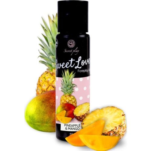Lubricant Secretplay Mango & Pineapple 60ml - 100% Edible