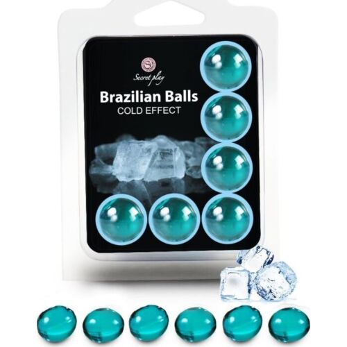 Cold Effect Balls Secretplay - Set of 6 for Intimate Play