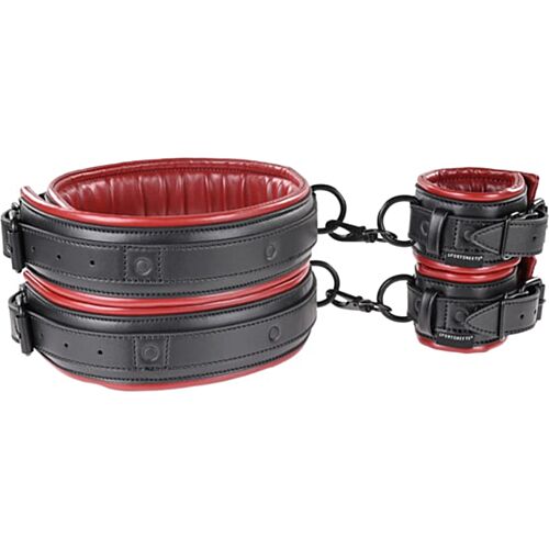 Saffron Thigh & Wrist Cuffs by Sportsheets