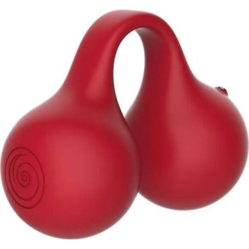 Stimulator SNAIL VIBE Twinn Cherry with Touch Sense Technology