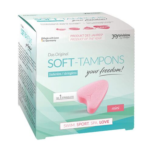 Soft Tampons JOYDIVISION Mini Love for Discreet Comfort