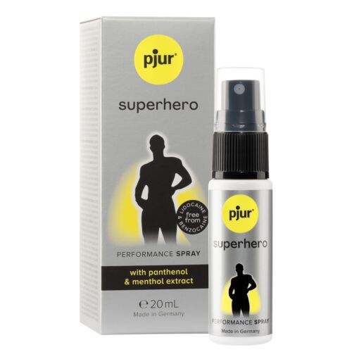 Delay Spray PJUR Superhero Performance 20 ml for Longer Enjoyment