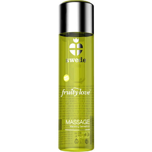 Massage Oil SWEDE Fruity Love Warming Effect 120ml