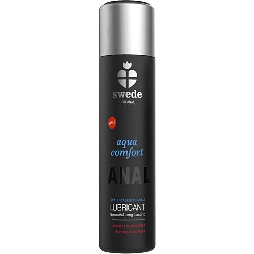 Anal Lubricant Swede Aqua Comfort 120ml - Long-lasting Formula