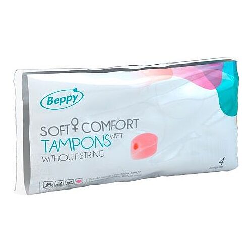 BEPPY Soft Comfort Lubricated Tampons (4 pack)