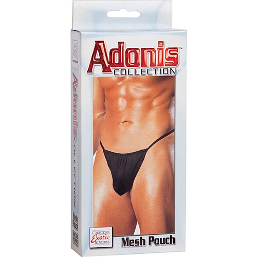 Men's Mesh Pouch Thong by Calexotics Adonis