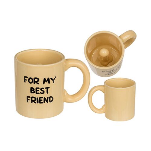 Out Of The Blue novelty mug with hidden penis
