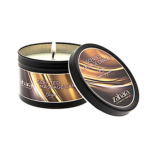 Massage Candle Zahara Ginger - Moisturising Soy Wax