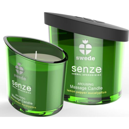 Massage Candle Swede Senze Arousing with Essential Oils