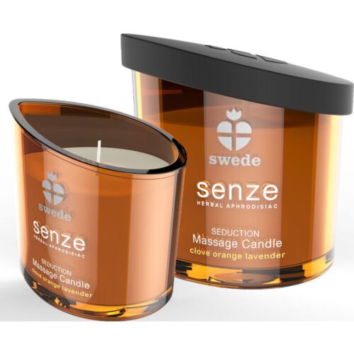 Massage Candle Swede Senze Seduction with Clove, Orange, Lavender