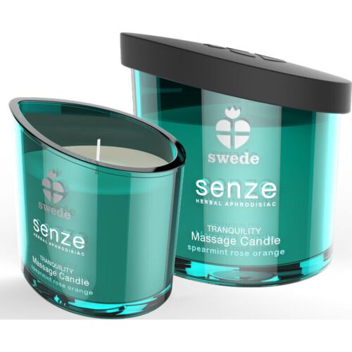 Massage Candle Swede Senze Tranquility with Spearmint and Rose