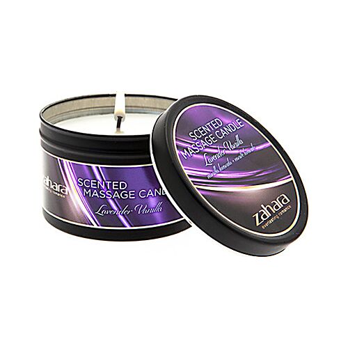 Massage Candle Zahara Vanilla Lavender for Skin Hydration