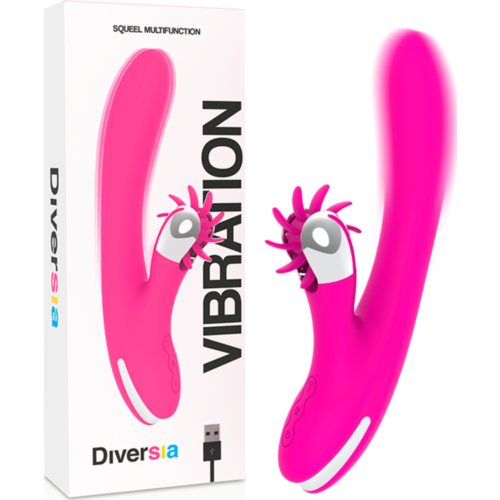 Vibrator Diversia Bunny 24cm with Powerful Clitoral Stimulation