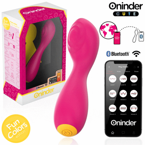 Vibrator ONINDER CUTE Love Buddy Master with Tapping Mode