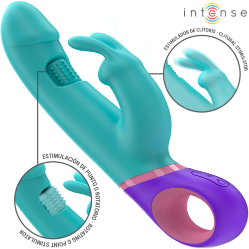 G-Spot Vibrator INTENSE MONICA with Rotating Stimulator