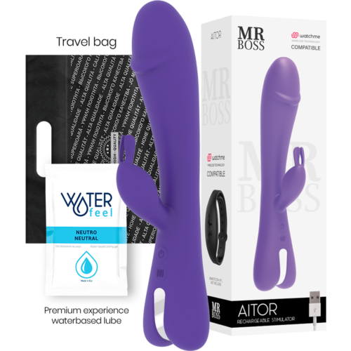 Classic Vibrator MR. BOSS Aitor Rabbit with Wireless Control
