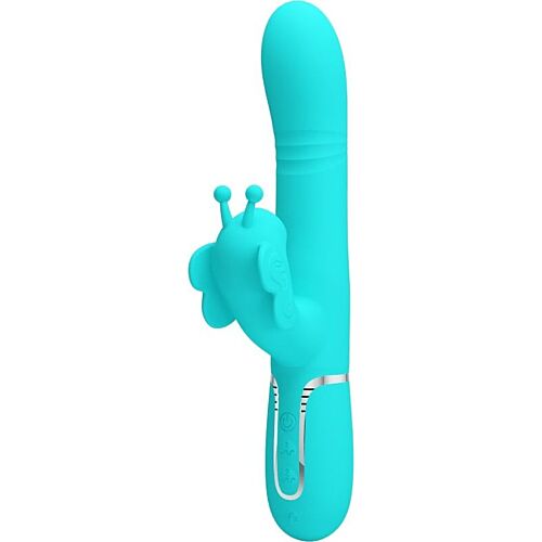 Pretty Love Rabbit Vibrator 4 in 1 for Dual Stimulation