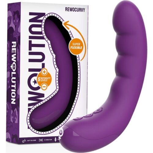 REWOLUTION Rewocurvy Vibrator | Flexible G-Spot Stimulation