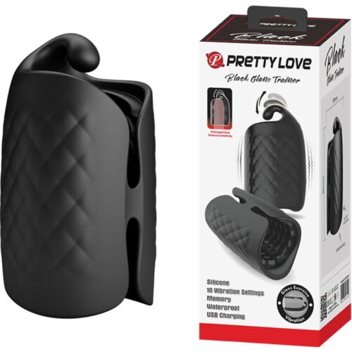 Pretty Love Manual Masturbator with Vibrating Glans Trainer