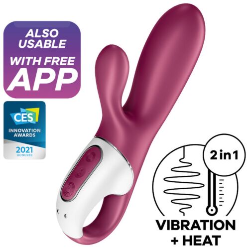 G-Spot Vibrator Satisfyer Hot Bunny with Heat Function