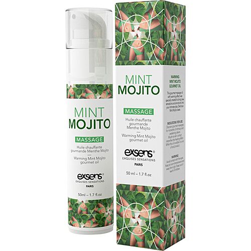 Warming Massage Oil Exsens Mint Mojito 50ml