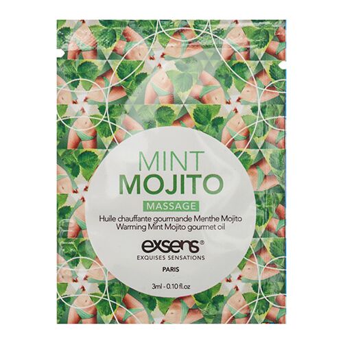 Warming Massage Oil Exsens Mint Mojito 3 ml Sachet