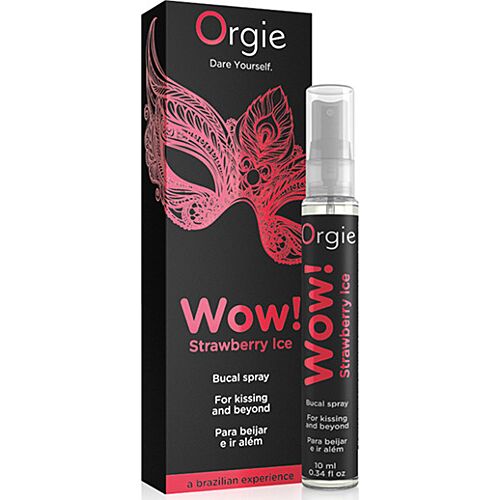 Oral Spray Orgie WOW Strawberry Ice with Cooling Effect