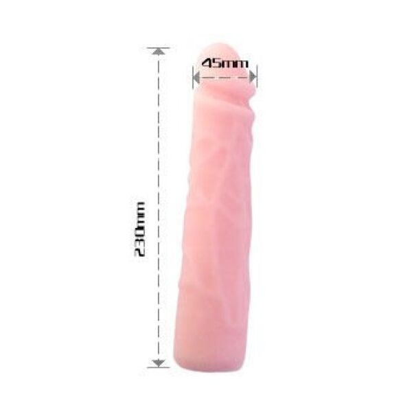 Dildo BAILE 23 cm Realistic Skin Touch Silicone