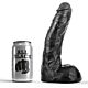 Dildo All Black 22 CM – Soft and Flexible Design